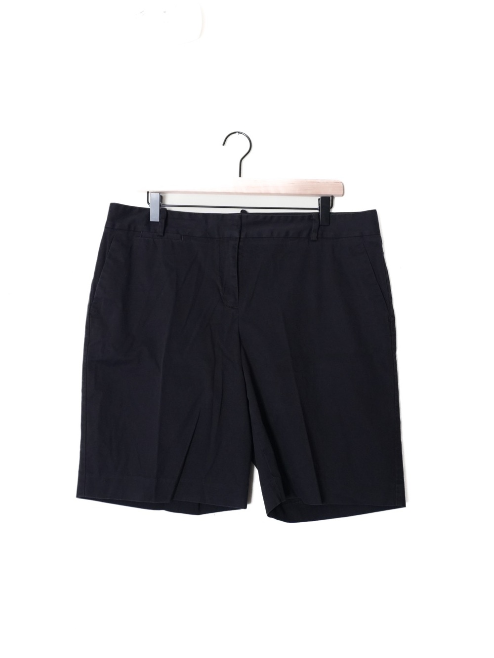 Talbots Black Bermuda Chino Shorts